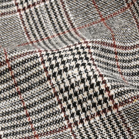 Retro Houndstooth Blazer